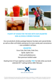 Celebrity cruises kids classic drinks package